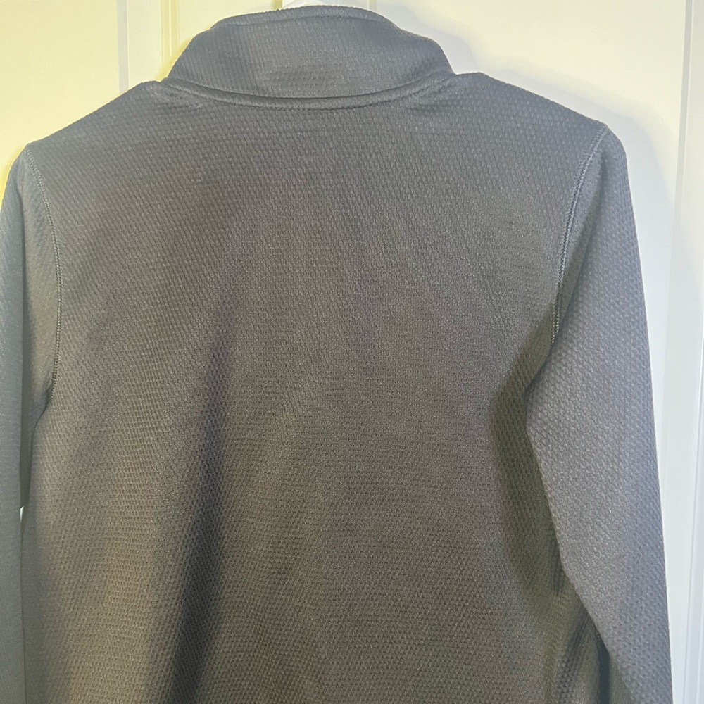 Tek Gear Black Textured Quarter-Zip Pullover - Picture 6 of 6